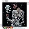 Diamond Painting-DIY Crystal Rhinestone Rose Beauty