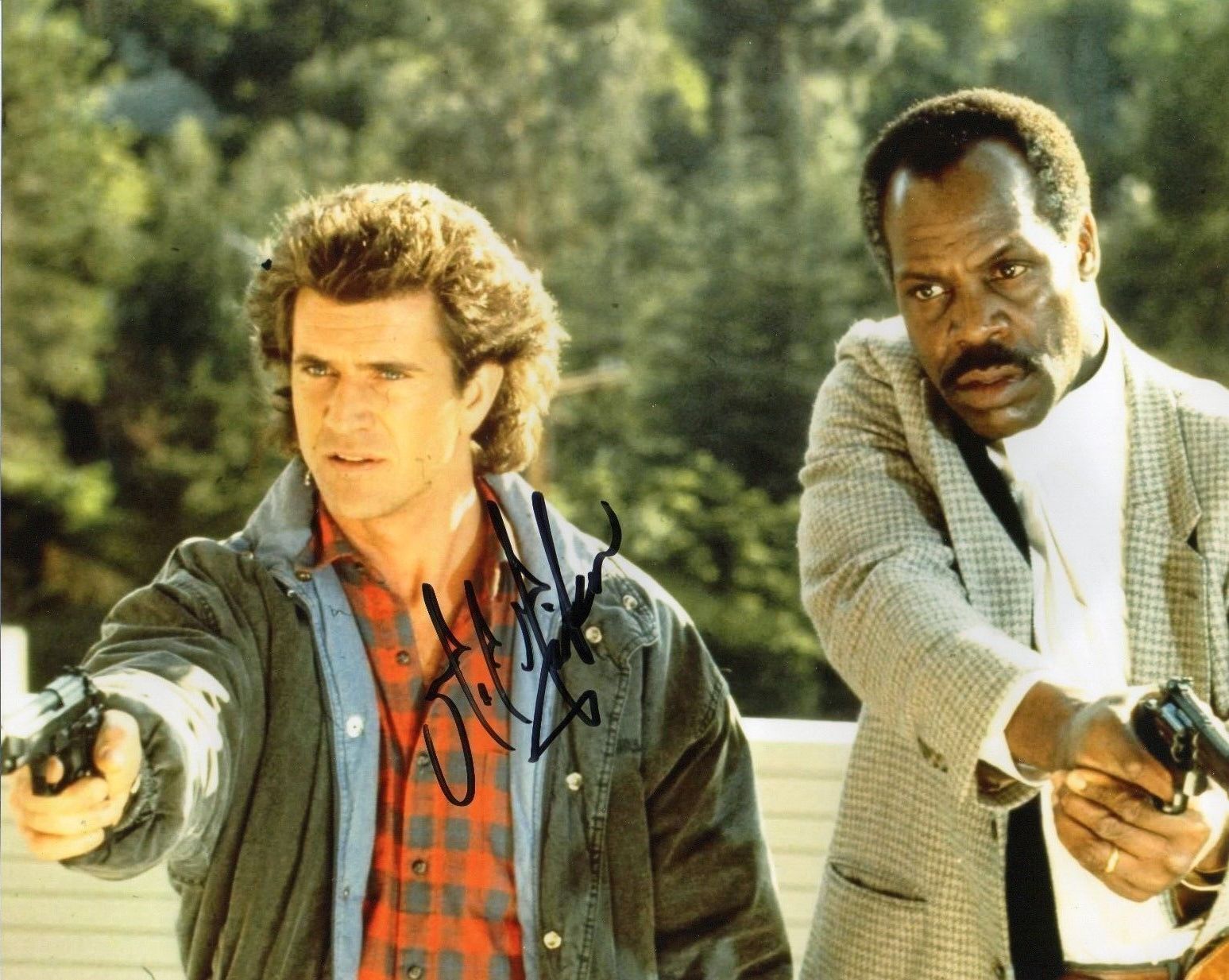 MEL GIBSON - LETHAL WEAPON AUTOGRAPHED SIGNED A4 PP POSTER Photo Poster painting PRINT