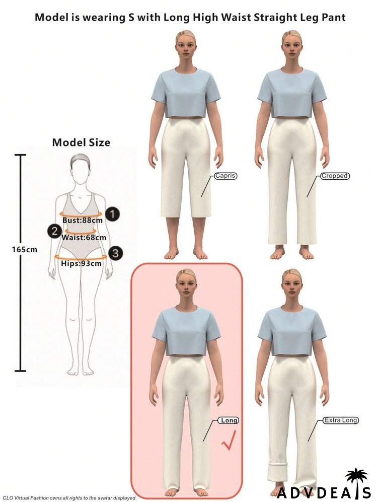 High Waisted Straight Leg Jeans