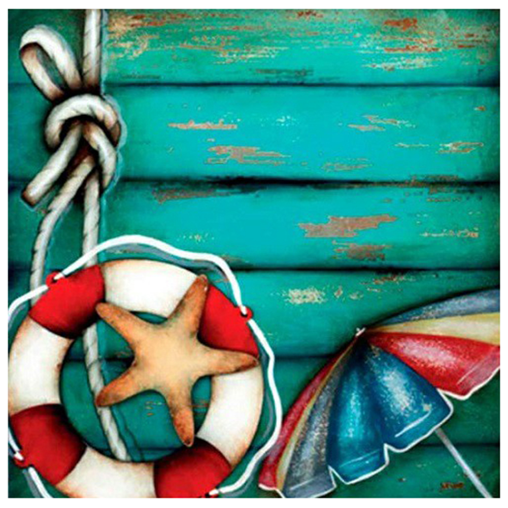 

Starfish - Round Drill Diamond Painting - 30*30CM, 501 Original