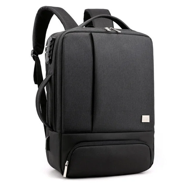 Men's Anti Theft Laptop Backpack | USB Charging Laptop Travel Backpacks shopify Stunahome.com