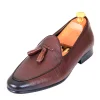 Mens Tassel Loafers Dress Shoes Business