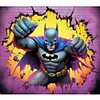 Batman Wall - 11CT Stamped Cross Stitch 50*45cm