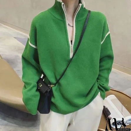 MidiSono - Classic and Elegant winter Pullover