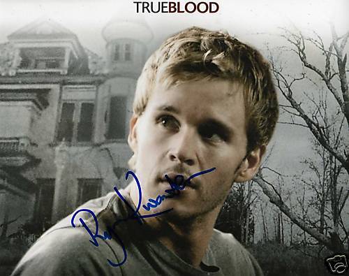 RYAN KWANTEN TRUE BLOOD STACKHOUSE SIGNED 8X10 PICTURE