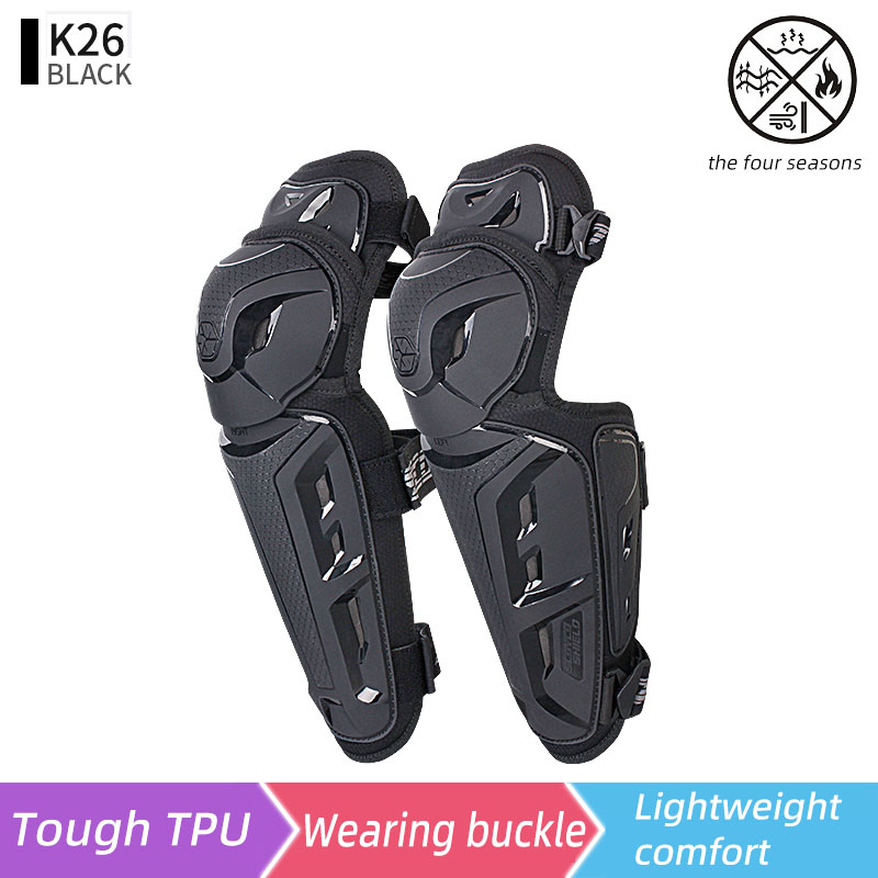 SCOYCO Motorcycle Knee Pads Elbow Pads Protective Combo Motocross Racing Knee Equipment Guards Joelheira Motorcycle Accessories