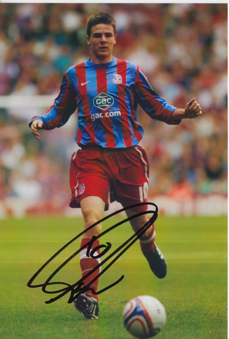 CRYSTAL PALACE HAND SIGNED OWEN GARVAN 6X4 Photo Poster painting 1.