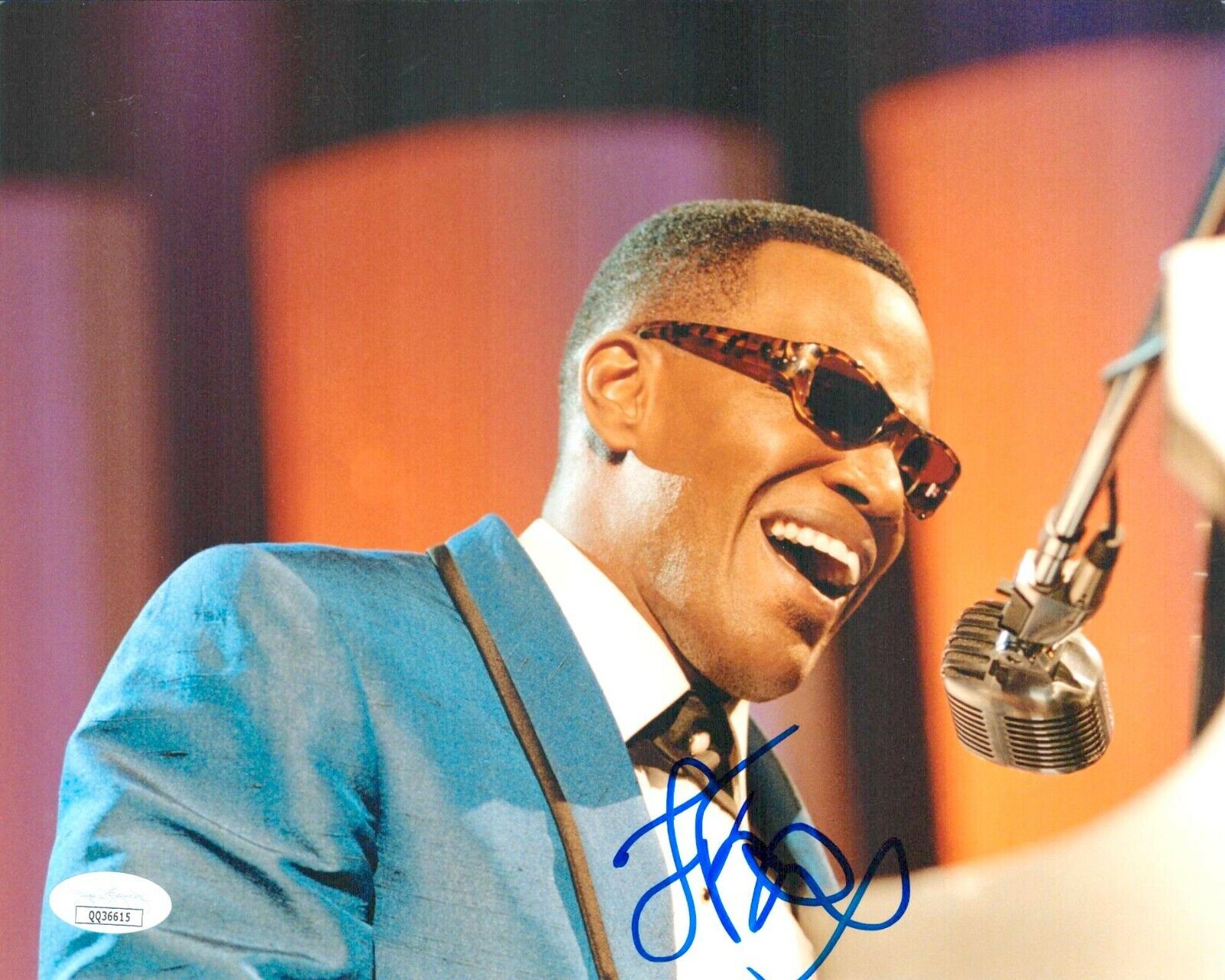 JAMIE FOXX Signed RAY 8x10 Photo Poster painting OSCAR WINNER Autograph JSA COA Cert