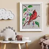 >SALE<5D Special Shaped Crystal Red bird DIY Full Drill Diamond Painting