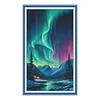(US Local)Aurora-11CT Stamped Cross Stitch Kit(40x70cm)