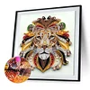 Quilling Lion - speziell geformtes Diamond Painting - 30*30cm