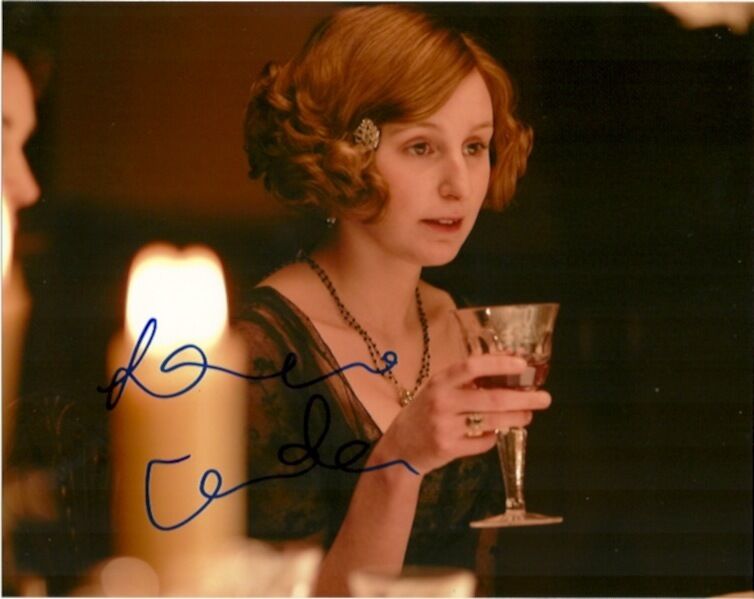 Downton Abbey Laura Carmichael Autographed Signed 8x10 Photo Poster painting COA