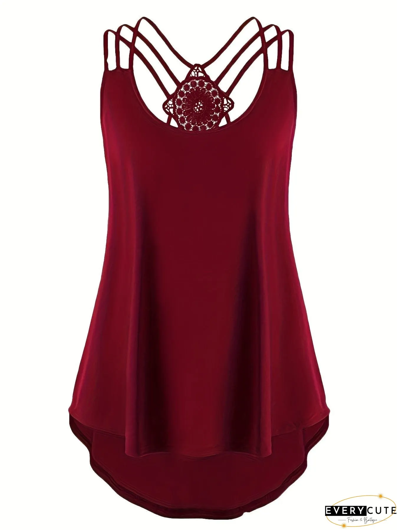 High-Low Hem Plus Size Cami Top