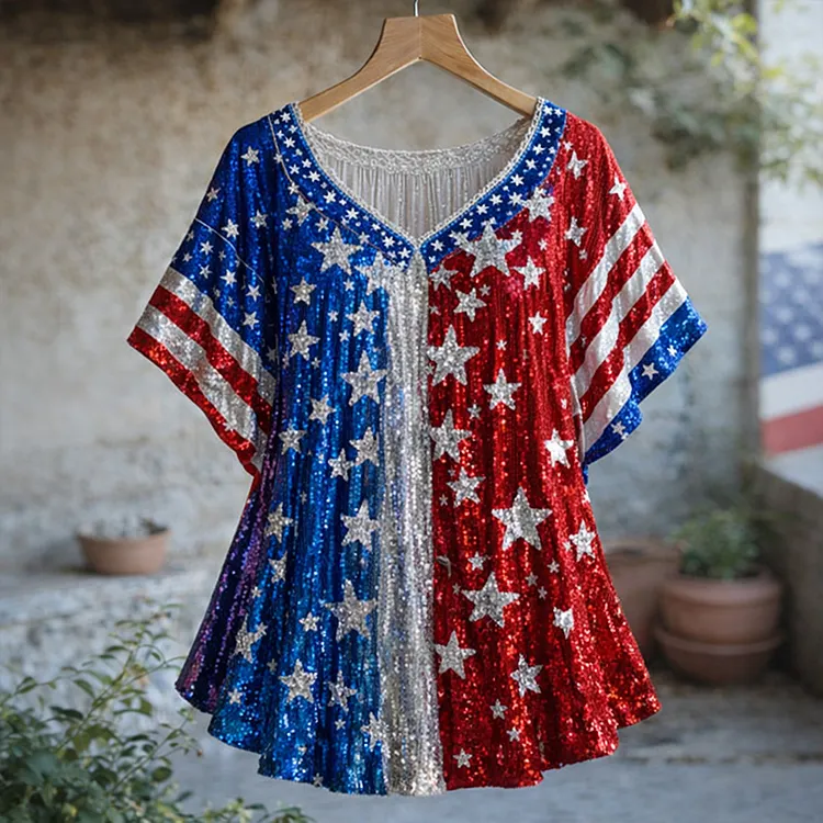 Women's 250th Anniversary Print Casual Top