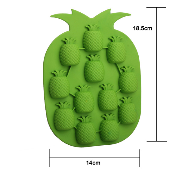 

Bar Party Drink Ice Tray Pineapple Shape Ice Cube Freeze Mold Ice Maker Mould, 501 Original