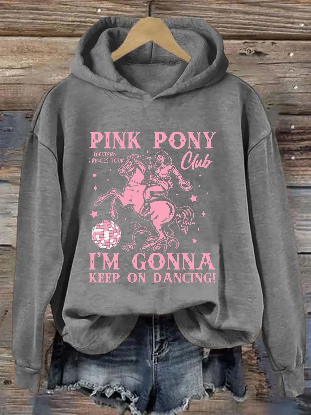 Pink Pony Club Hoodie