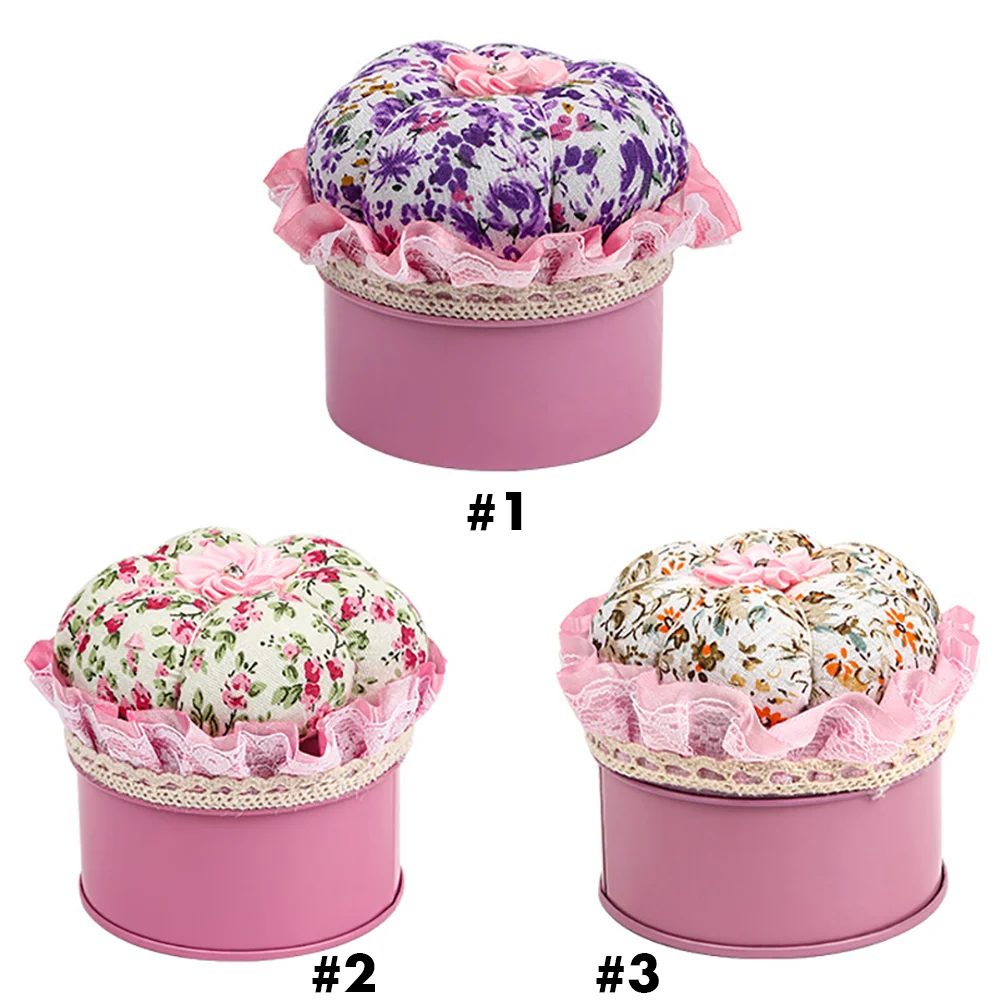 Needle Thread Storage Box Multifunction Sewing Kits Box Lace Box Pincushion Case