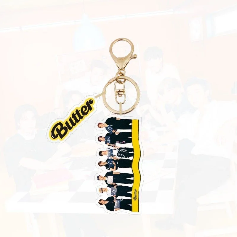 방탄소년단 Butter Phone Keychain