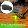 Universal Vacuum Lamp Green Light Attachment Vacuum Cleaner Dust Detection Light