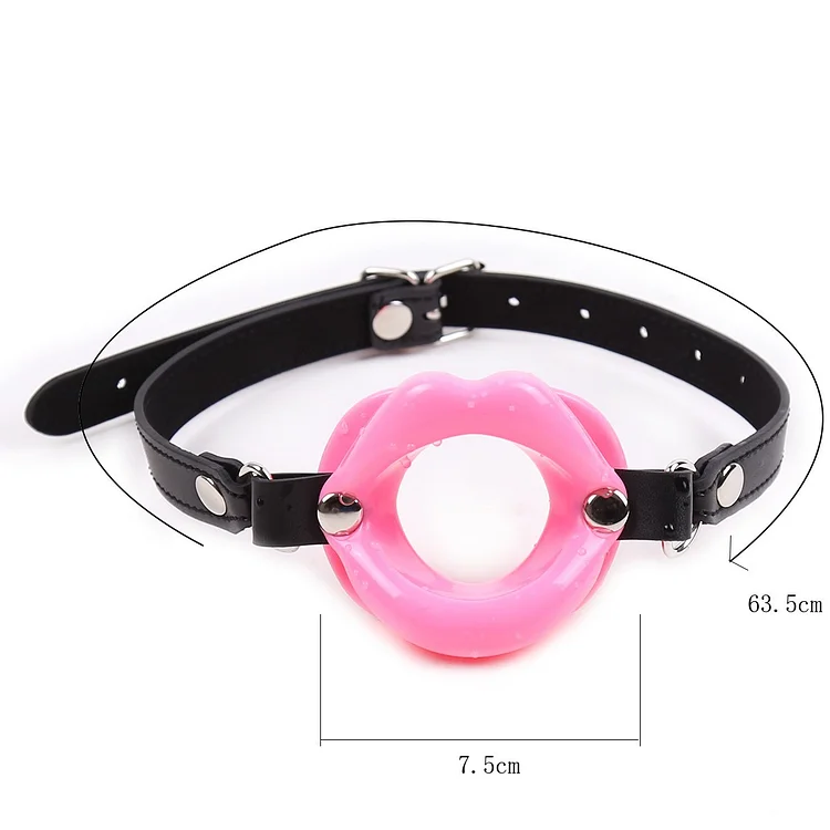 Oral Mouth Gag-Lip Shape BDSM Sex Toy Weloveplugs