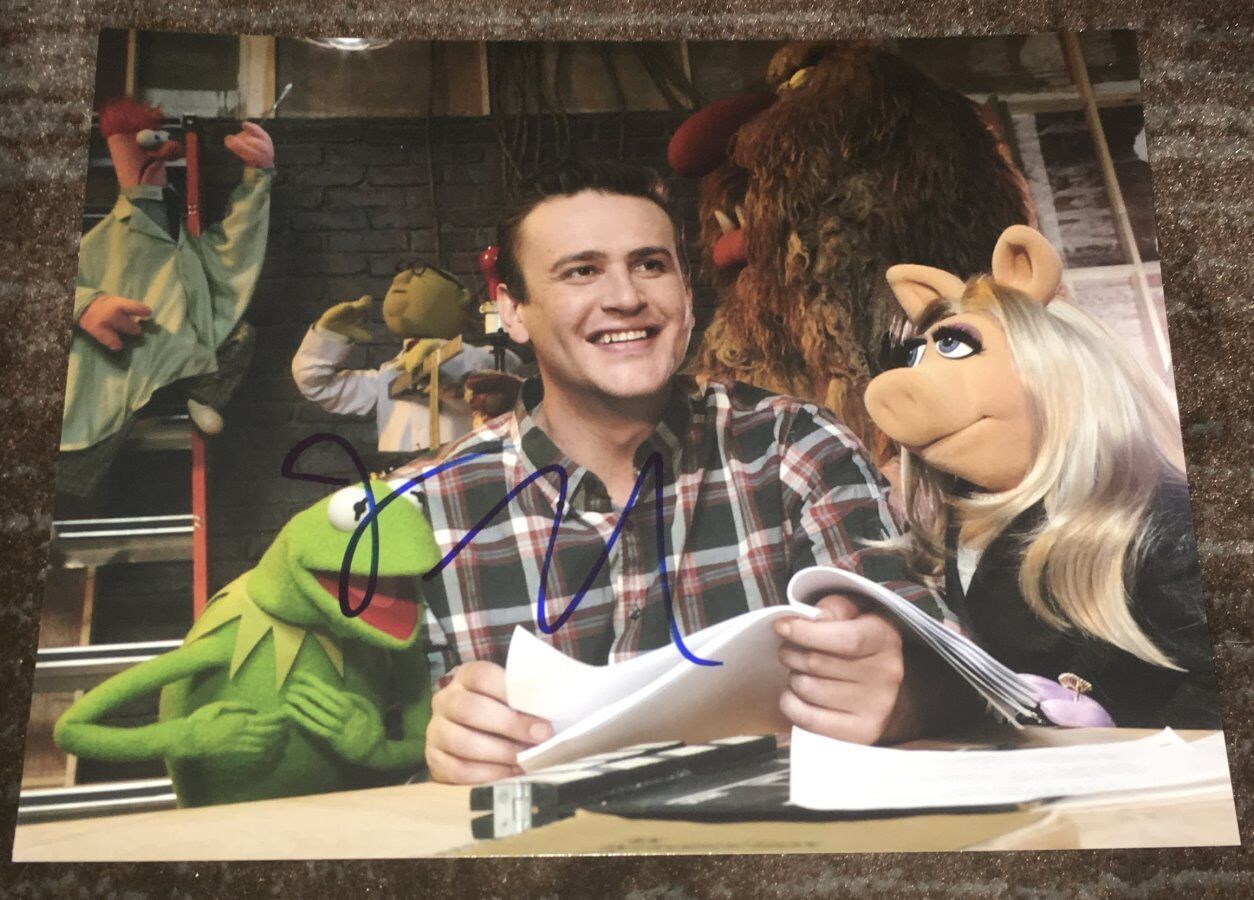 JASON SEGEL SIGNED AUTOGRAPH THE MUPPETS MOVIE 8x10 Photo Poster painting B w/PROOF