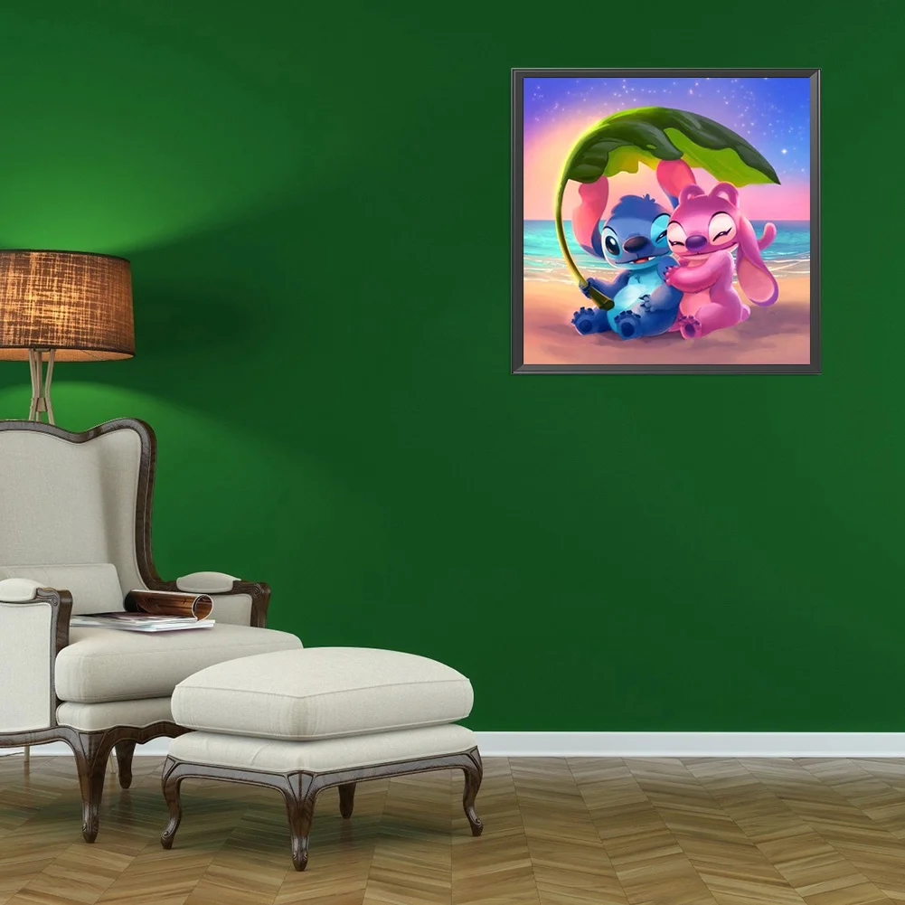 Diamond Painting - Full Round Drill - Stitch(30*30cm)