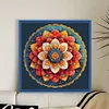 Circular-11CT Stamped Cross Stitch 50*50cm