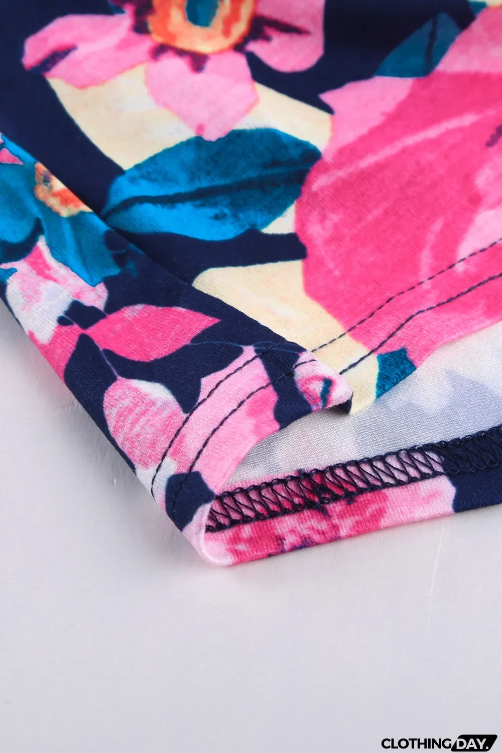 Floral Print Halter Romper