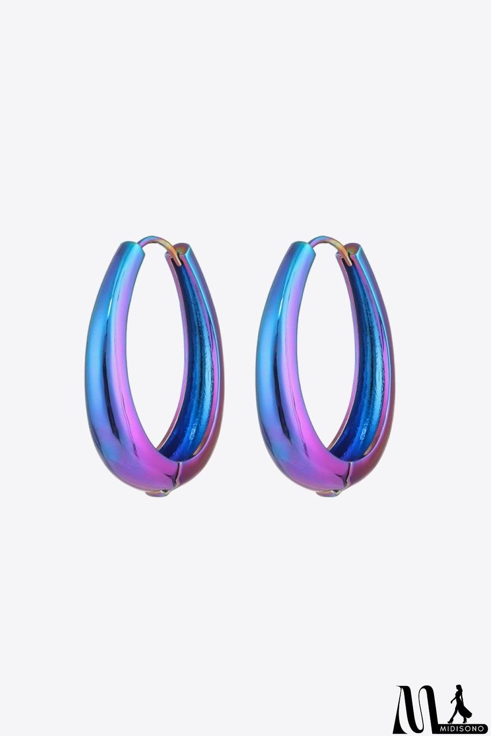 MidiSono - Multicolored Huggie Earrings