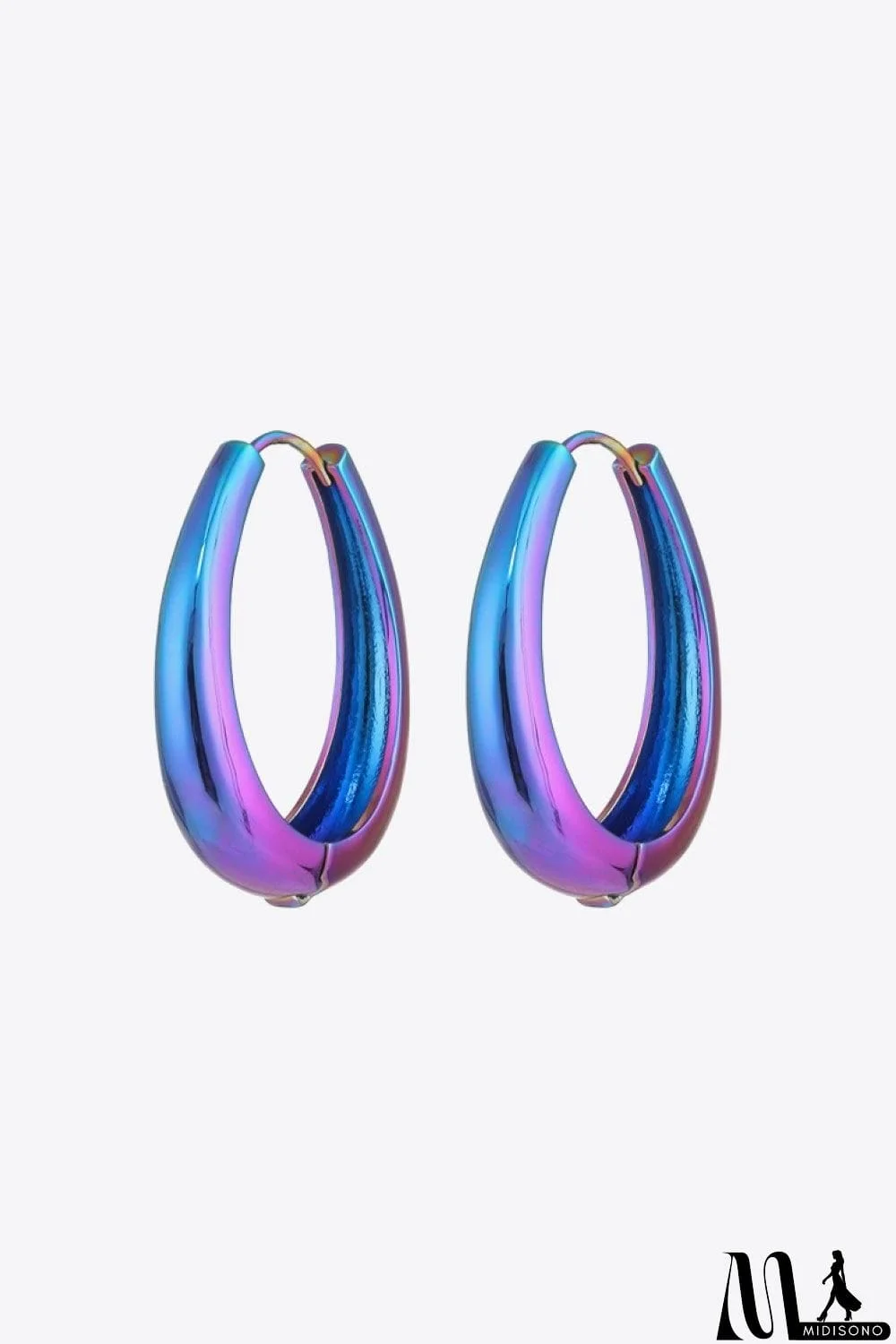 MidiSono - Multicolored Huggie Earrings
