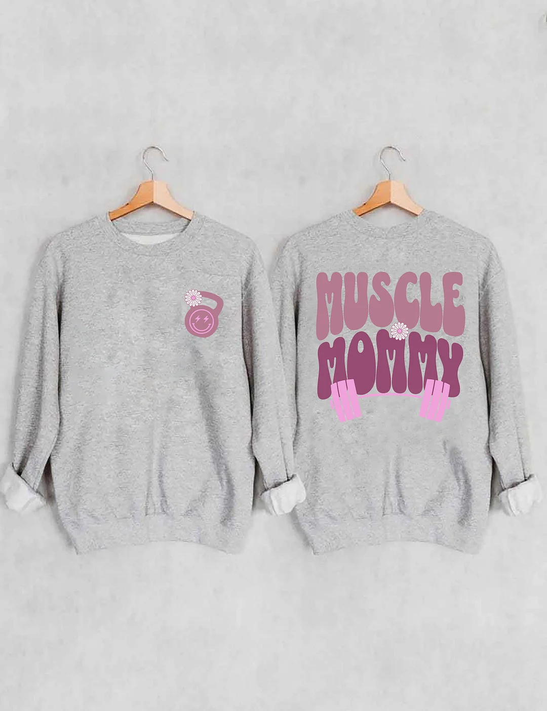 Muscle Mommy Pump Cover Sweatshirt