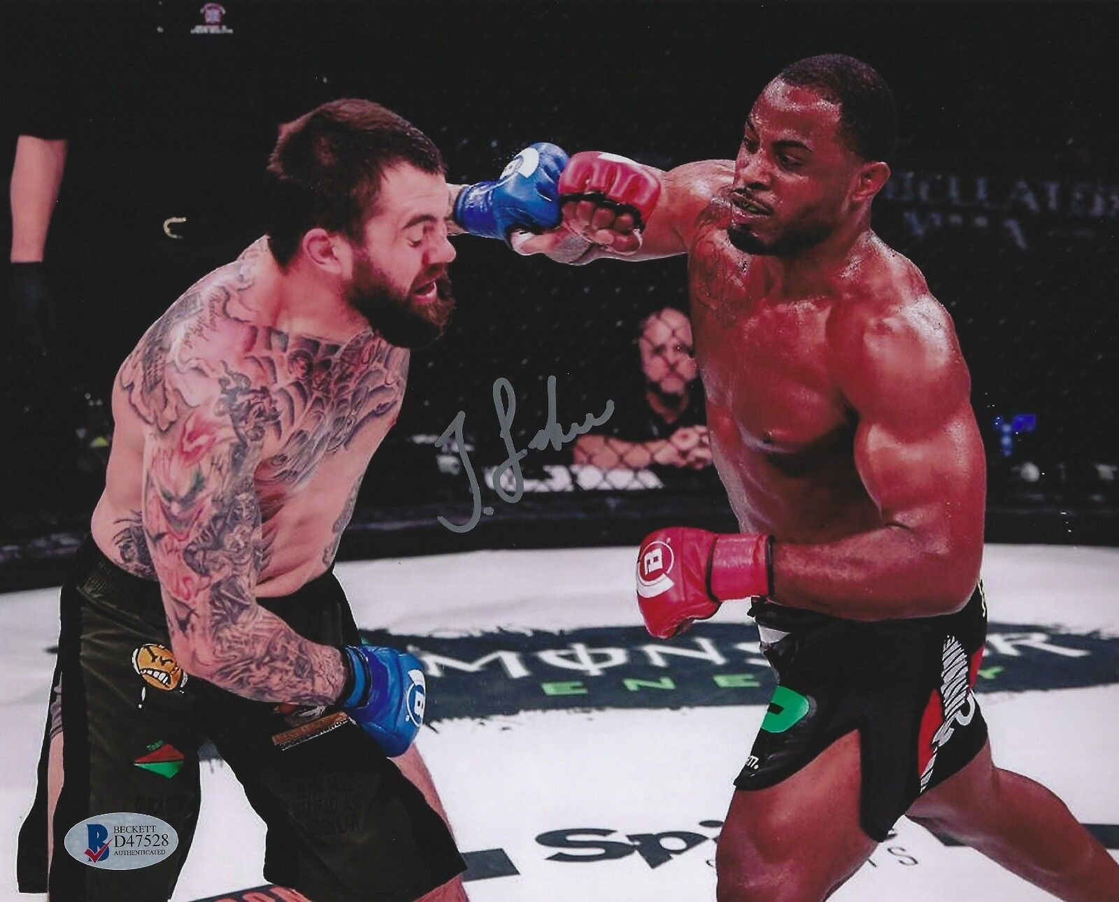 Tyrell Fortune Signed 8x10 Photo Poster painting BAS Beckett COA Bellator MMA 178 Picture Auto 4