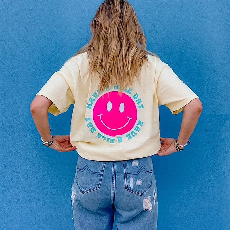 Women Have A Nice Day Comfort T-shirt