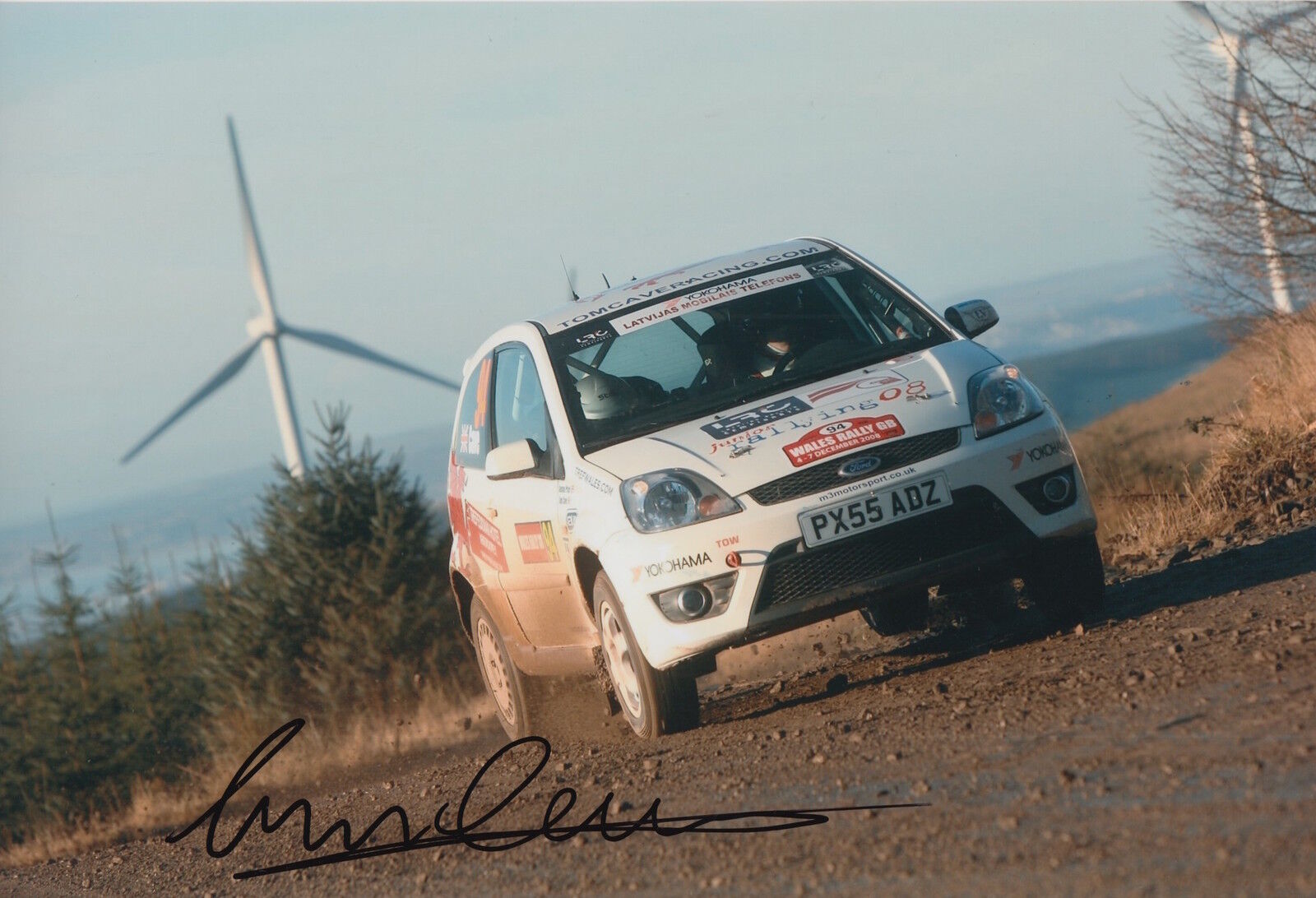 Tom Cave Hand Signed 12x8 Photo Poster painting Ford Rally.