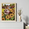 >SALE<Full Embroidery Eco-cotton Thread 11CT Printed Cow Cross Stitch Kit 40x50cm