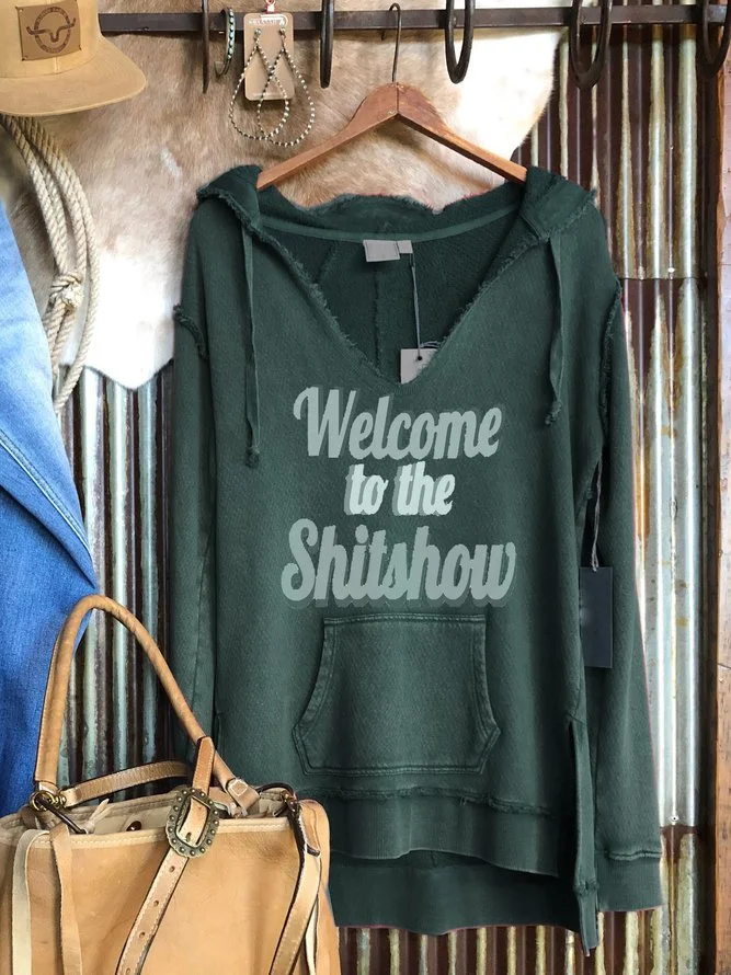 Personalized Printed Long Sleeve Hoodie