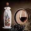 DIY Diamond Painting Wine Bags Diamond Art Liquor Bottle Covers Kit(Flower Birdcage)