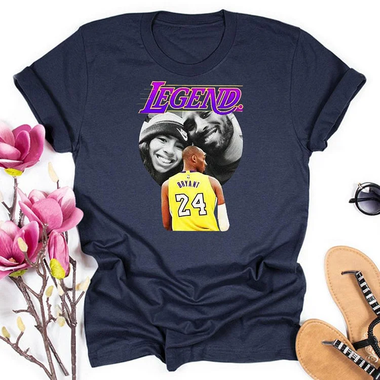 Kobe Bryant and GiGi shirts, Kobe Bryant T-Shirt Tee - 01394-Annaletters