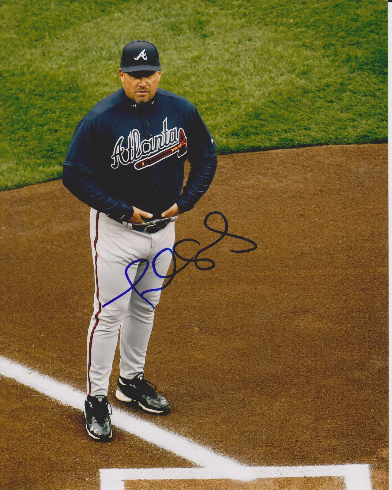 FREDI GONZALEZ signed autographed ATLANTA BRAVES 8X10 Photo Poster painting w/COA