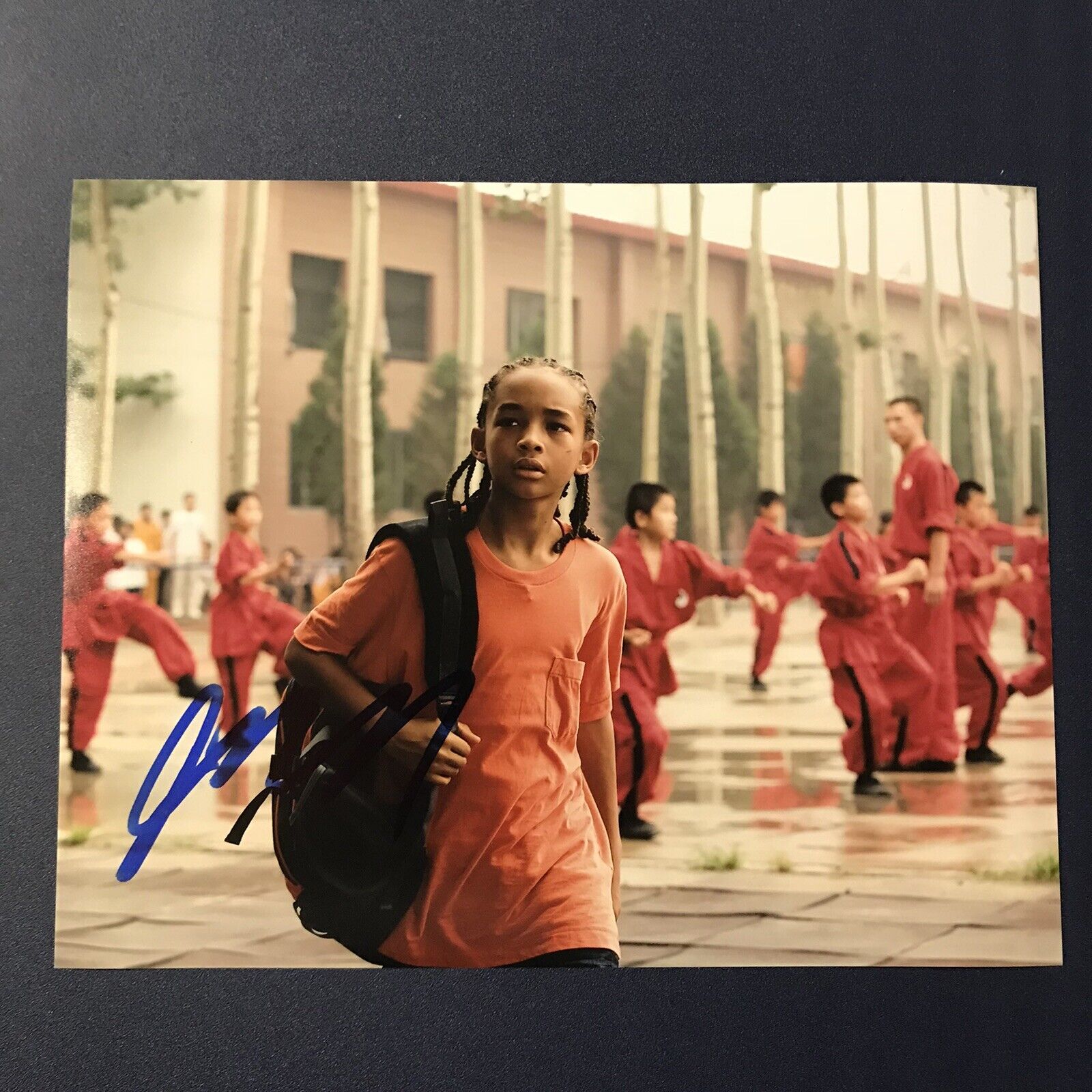 JADEN SMITH HAND SIGNED 8x10 Photo Poster painting ACTOR AUTOGRAPHED THE KARATE KID RAPPER COA