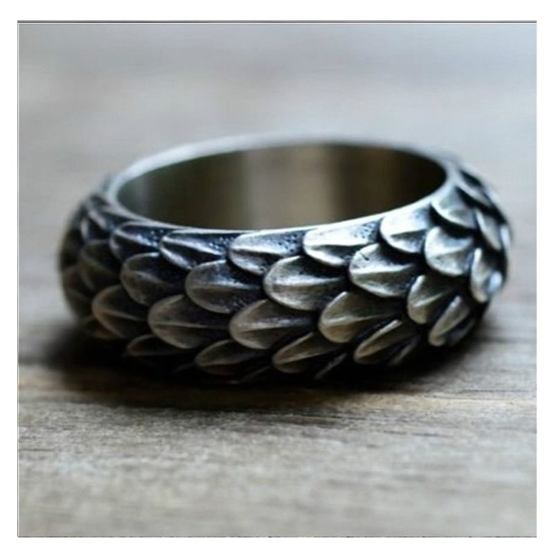 Vintage Dragon Scale Ring