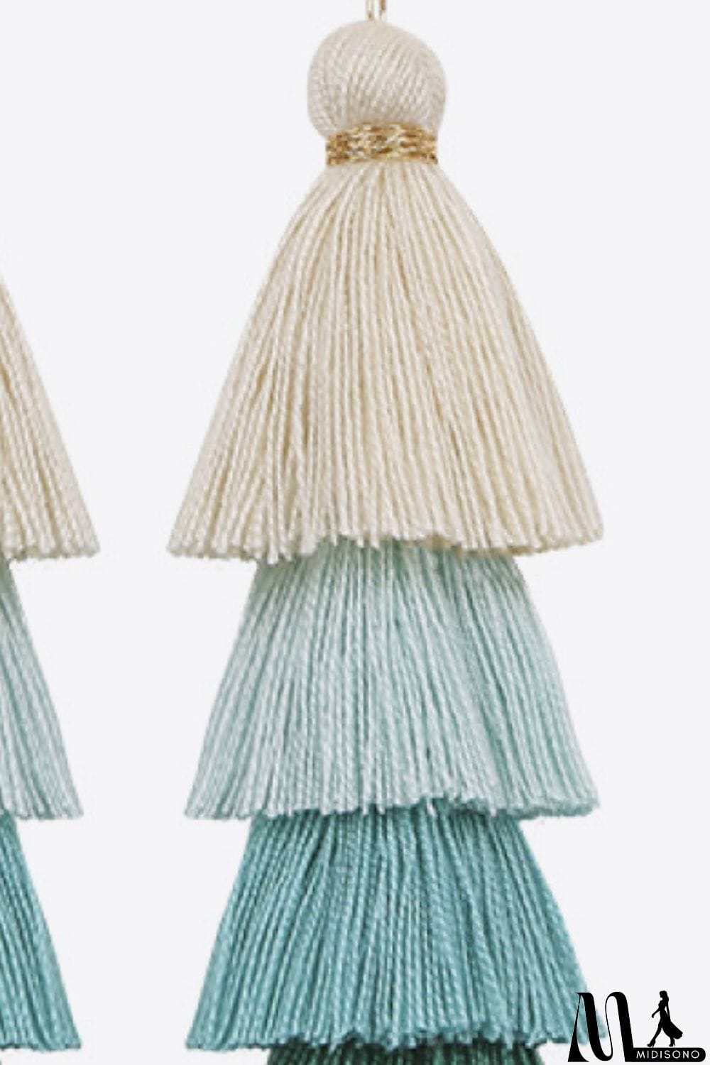 MidiSono - Layered Tassel Earrings
