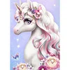 Diamond Painting-DIY Full Round Drill Horse Unicorn