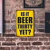 Warning Beer Zone - Vintage Metal Signs - 20*30cm/30*40cm - Warning