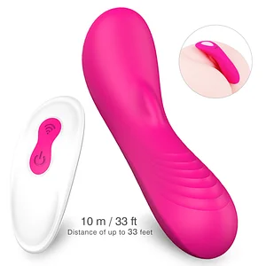 Wireless Remote-Controlled Wearable Penis Vibrator