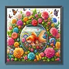 Diamond Painting -DIY Round Drill Flower Fish