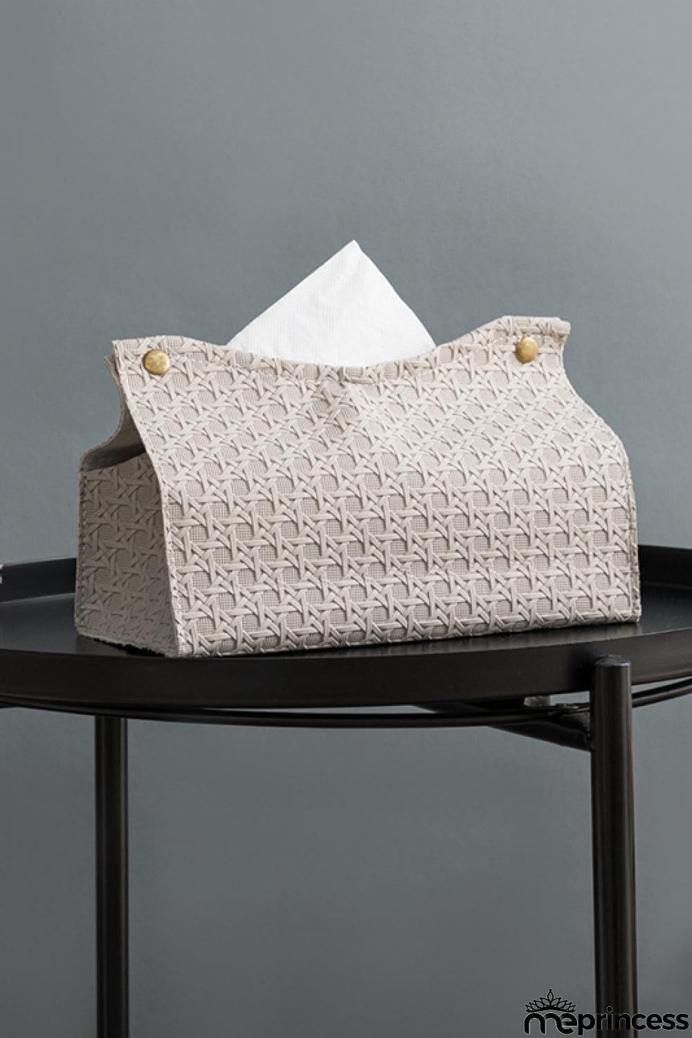 2-Pack Woven Tissue Box Covers