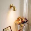 ZORING PARK Original Design Brass Spotlight Aisle Small Wall Lamp Decorative Mirror Front Lamp