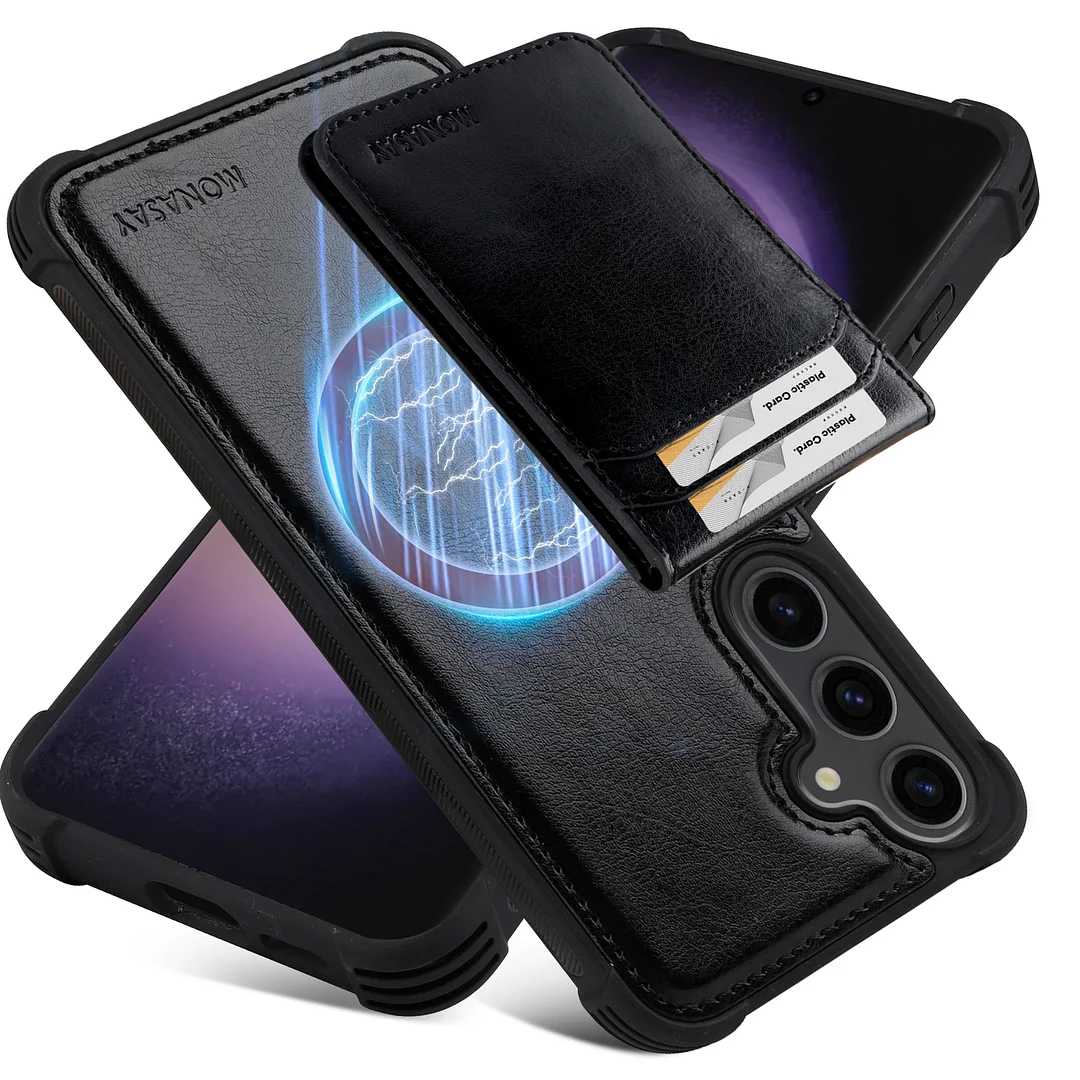 MONASAY Magwallet Case Fit for Samsung Galaxy S24 Plus