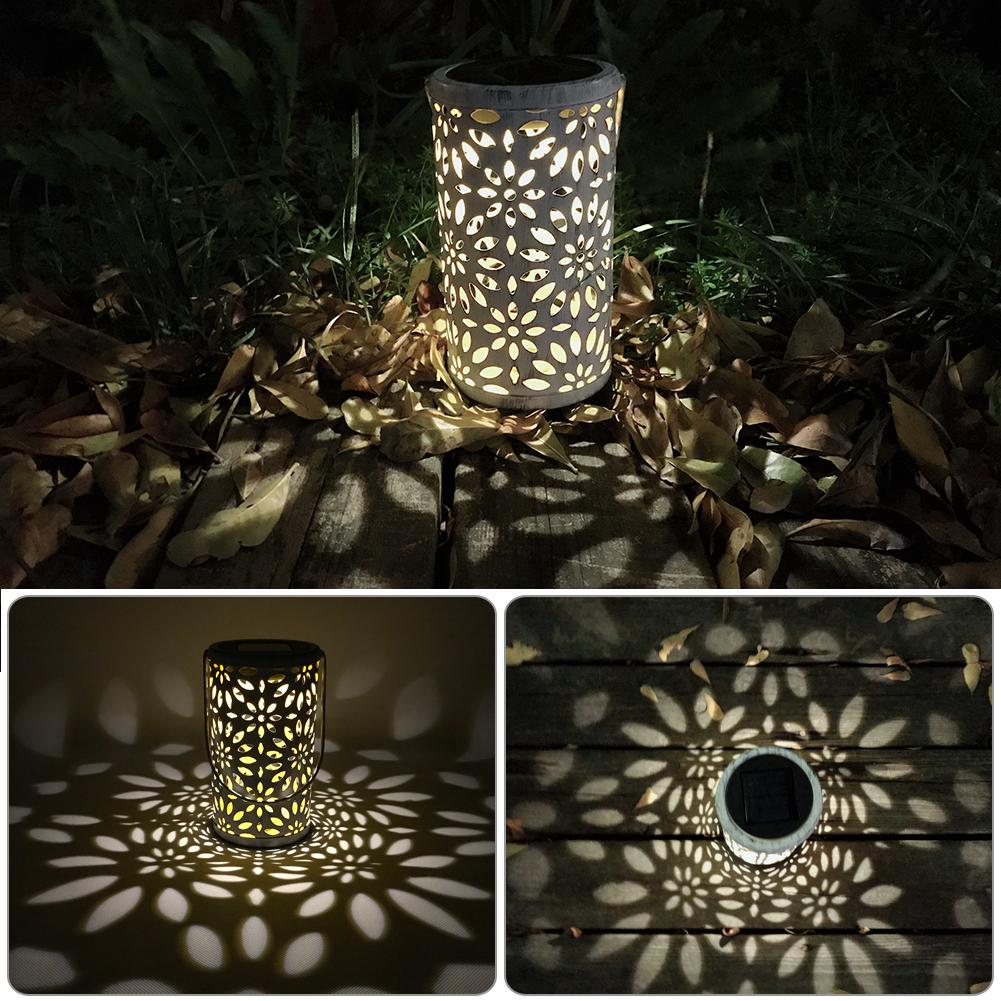 Antique Solar Lantern Indoor Outdoor Light Waterproof Garden LED Decor Lamp от Cesdeals WW